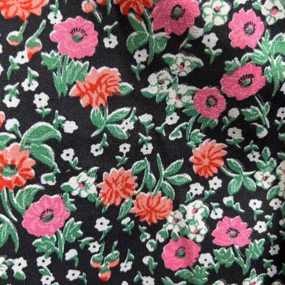 Vintage Long Sleeve Button Down Floral Shirt by Gregory. Womens size 10. - Picture 5 of 6